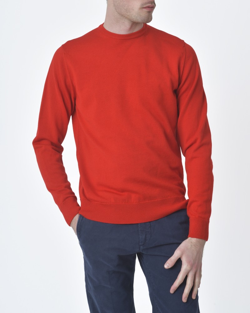 Pull maille rouge Casheart 