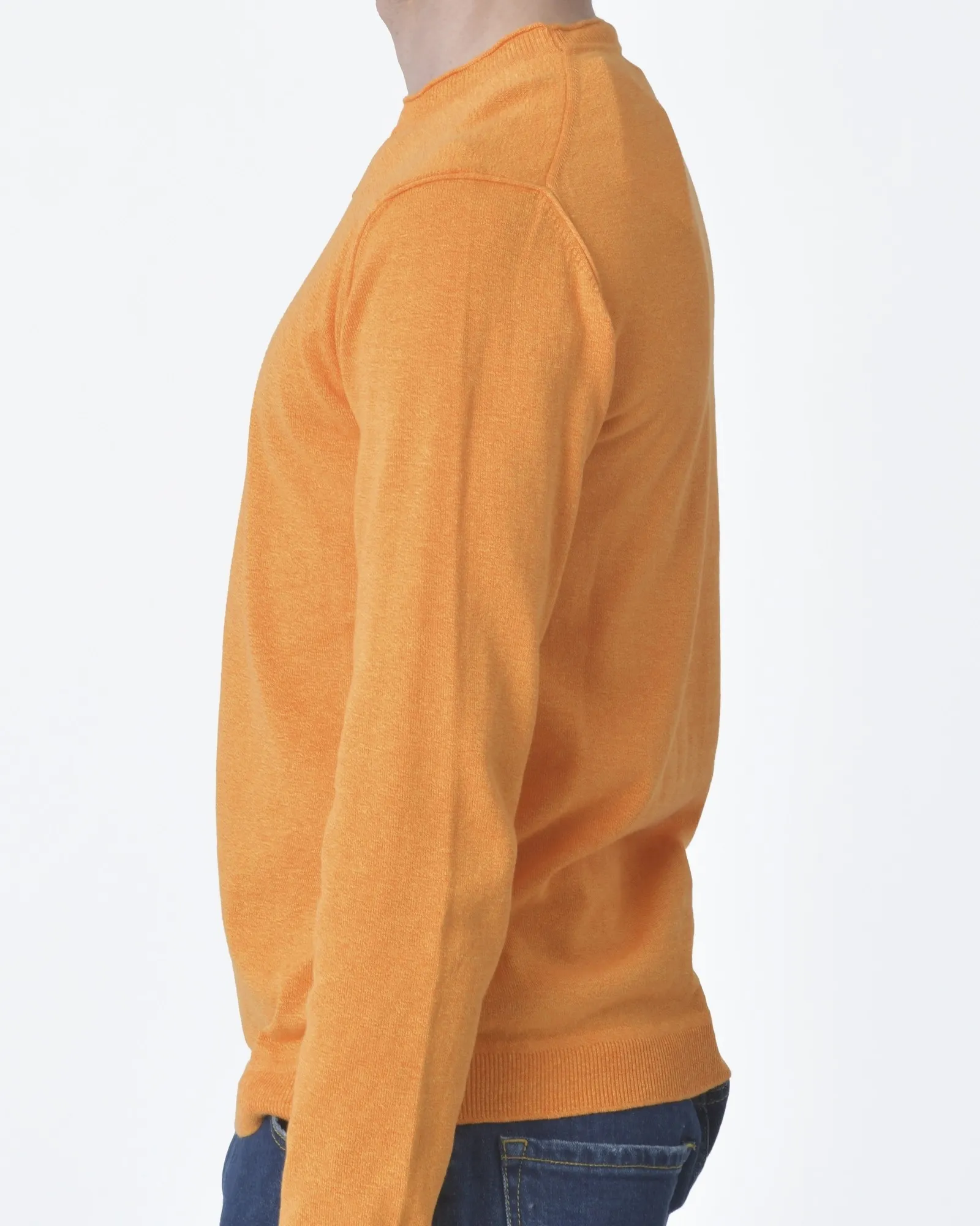 Pull maille orange  Wool&Co 