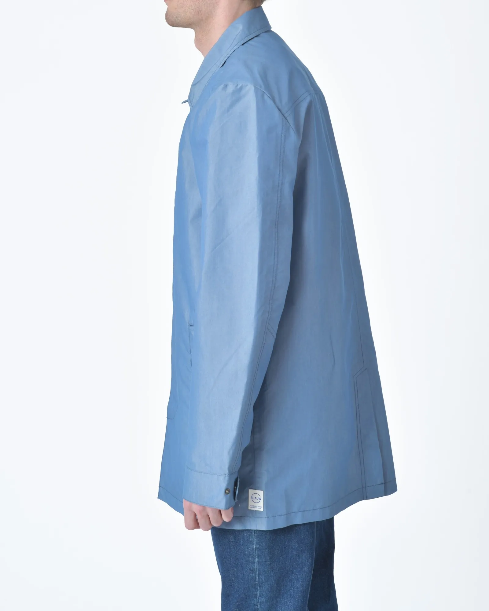 Manteau imperméable bleu Scotch & Soda 