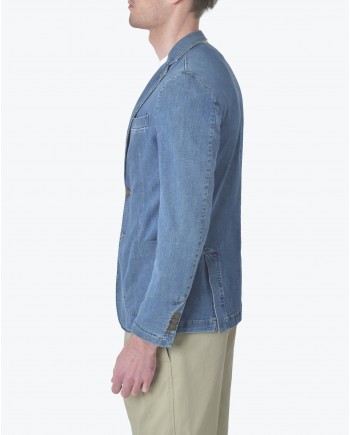 Veste blazer denim   Martin Zelo 