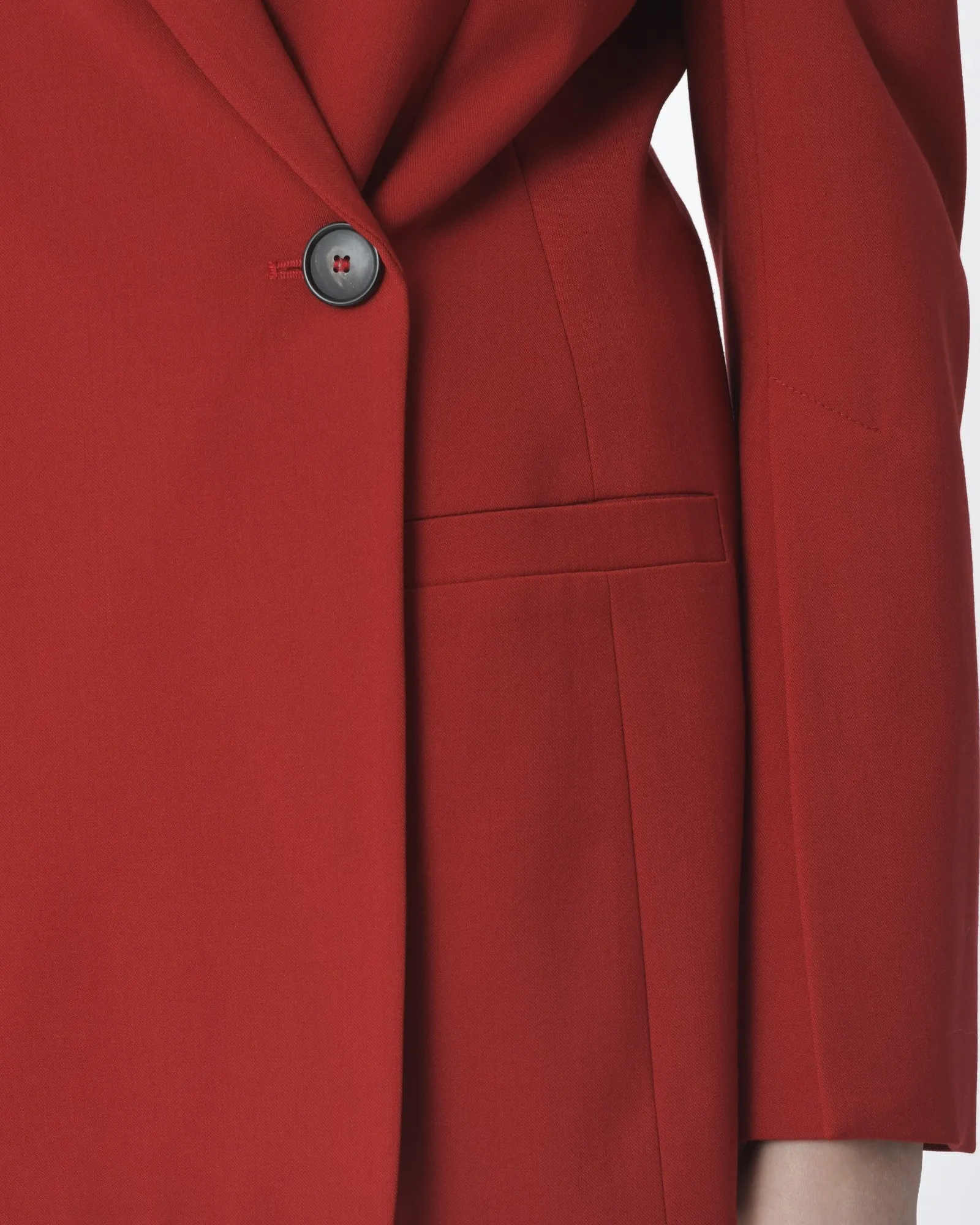 Veste blazer rouge  Tela 