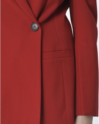 Veste blazer rouge  Tela 