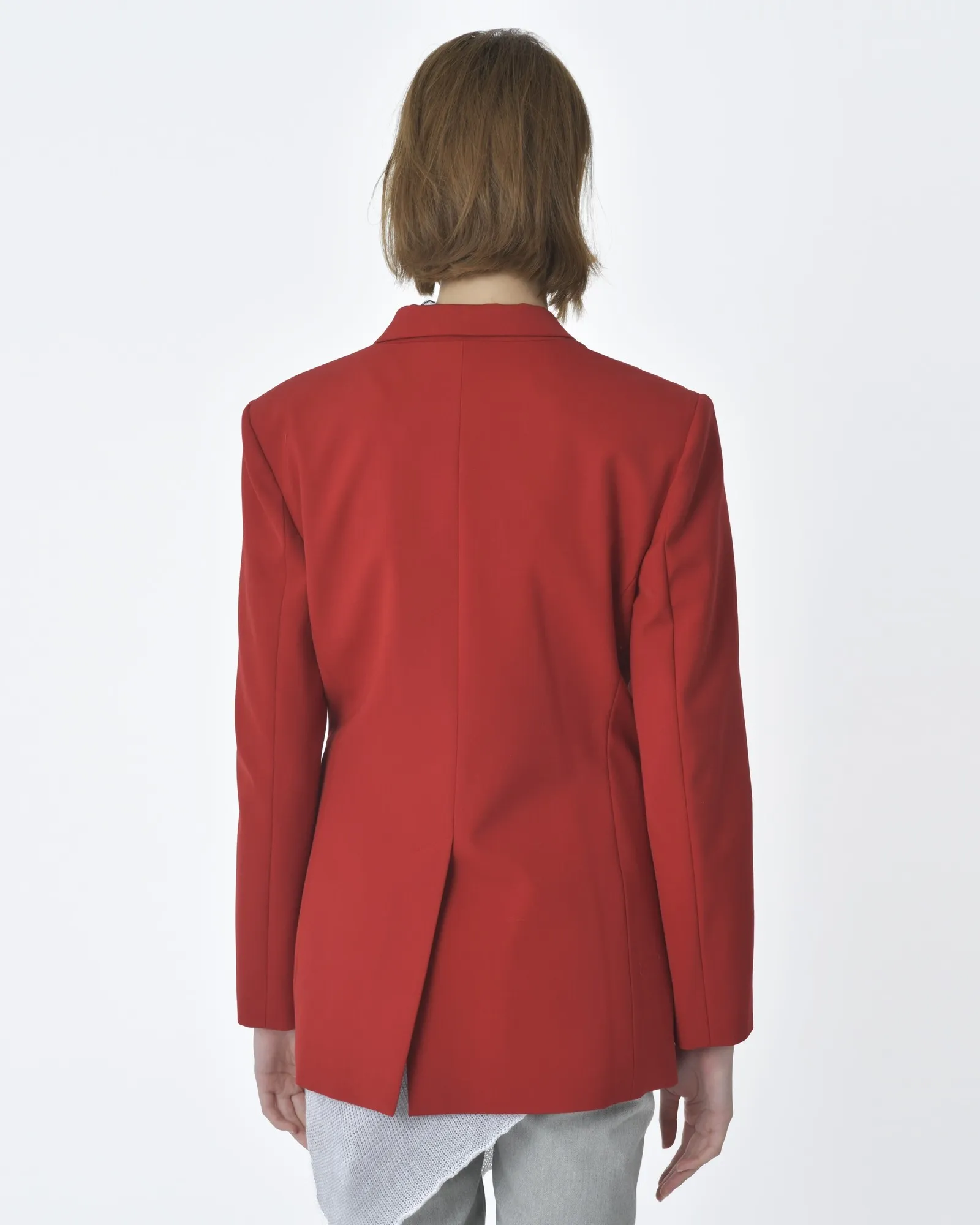 Veste blazer rouge  Tela 