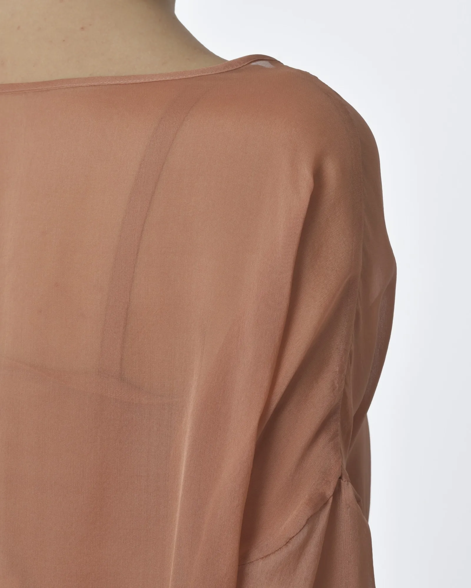 Blouse en soie ocre L'Edition 