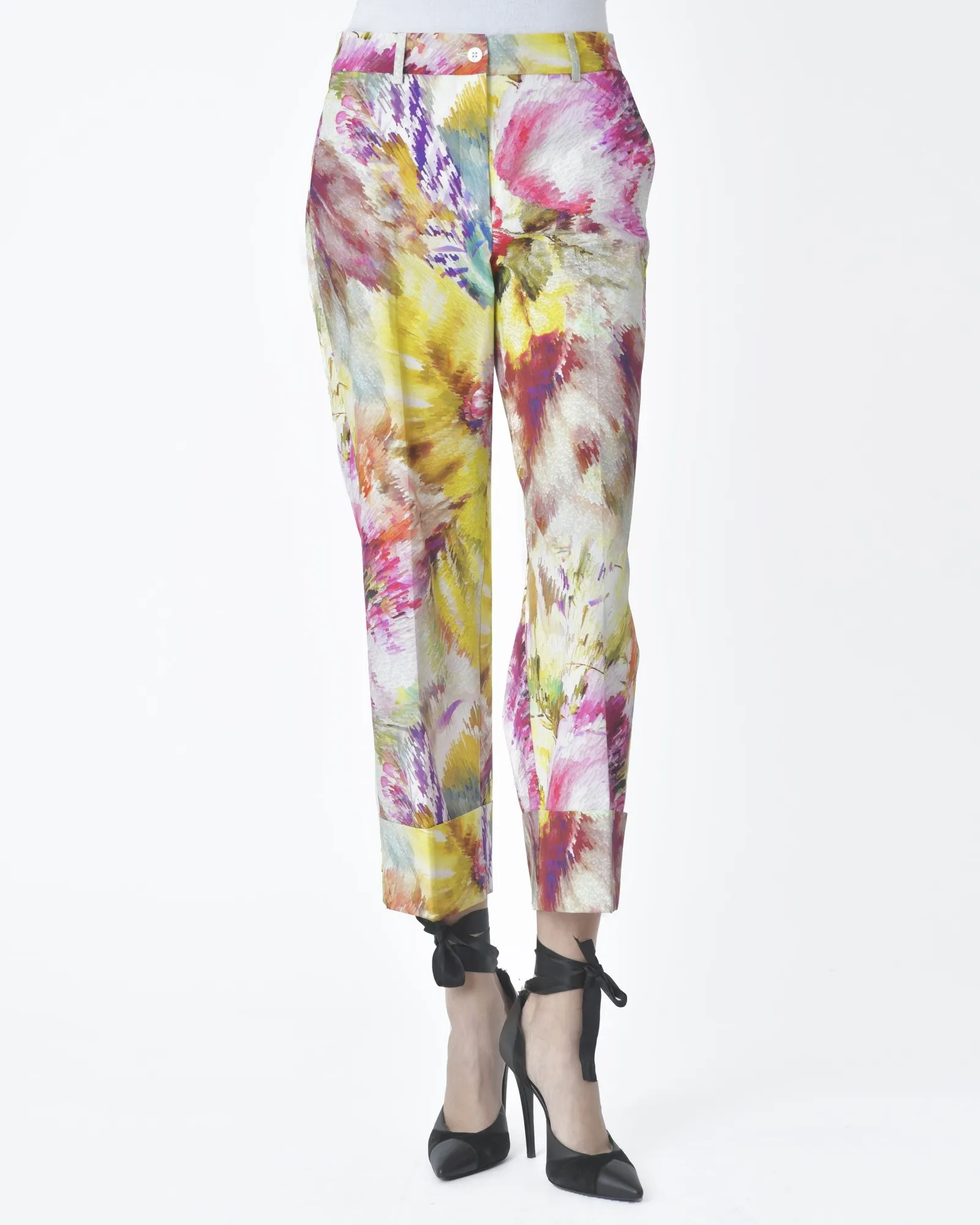 Pantalon fleuris Beatrice B 