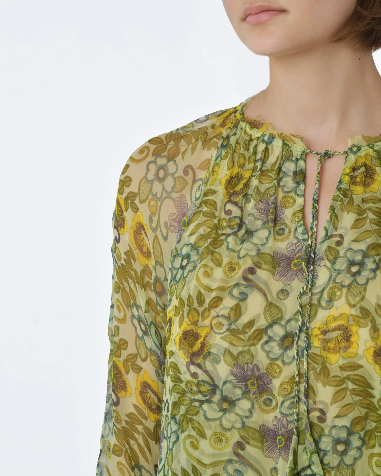 Blouse motif fleurs Bella Jones 