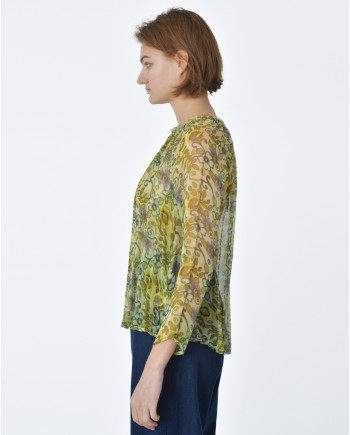 Blouse motif fleurs Bella Jones 