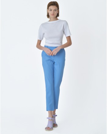 Pantalon bleu Maison Pere 