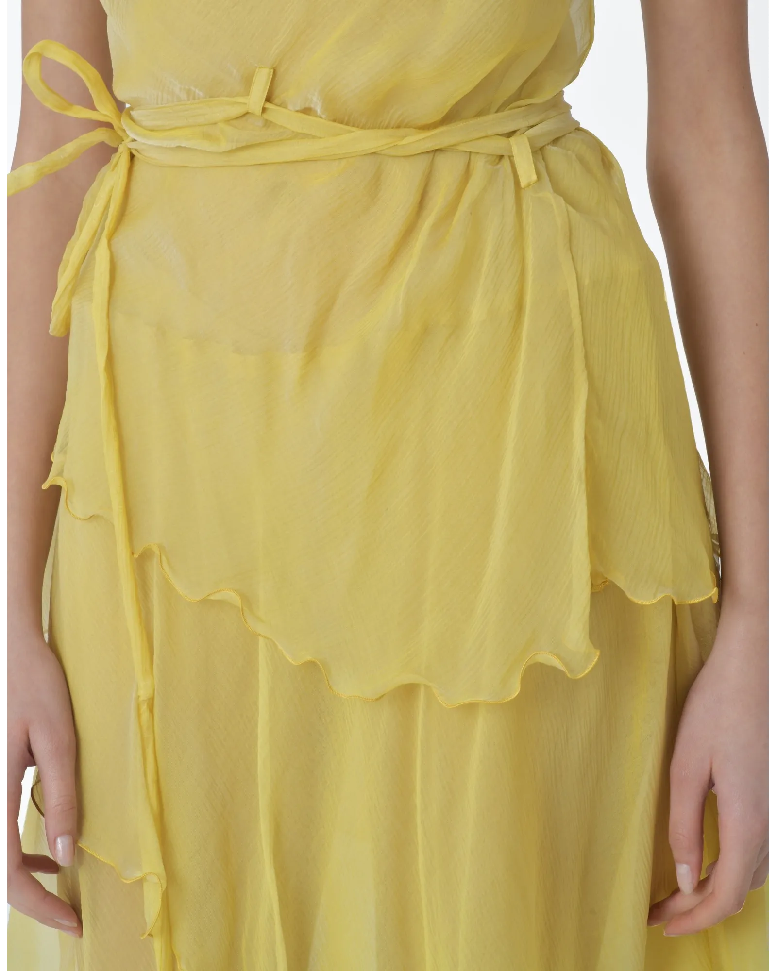 Robe jaune Anteprima 