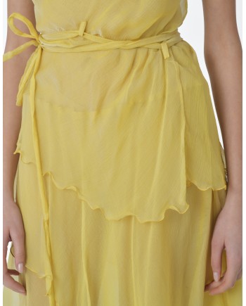 Robe jaune Anteprima 