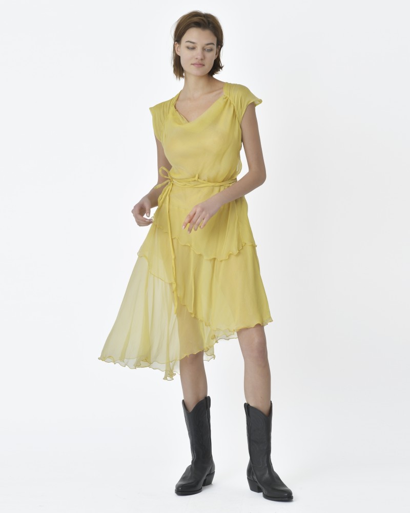 Robe jaune Anteprima 