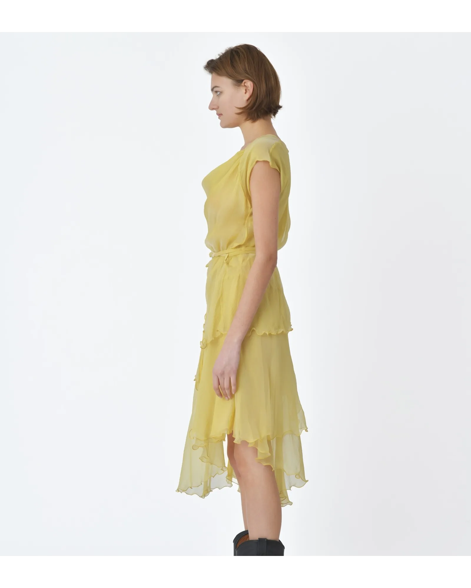 Robe jaune Anteprima 