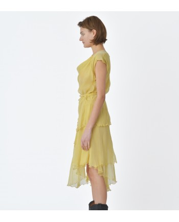 Robe jaune Anteprima 