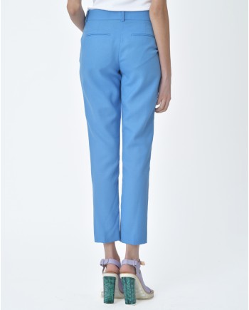 Pantalon bleu Maison Pere 