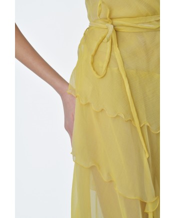 Robe jaune Anteprima 