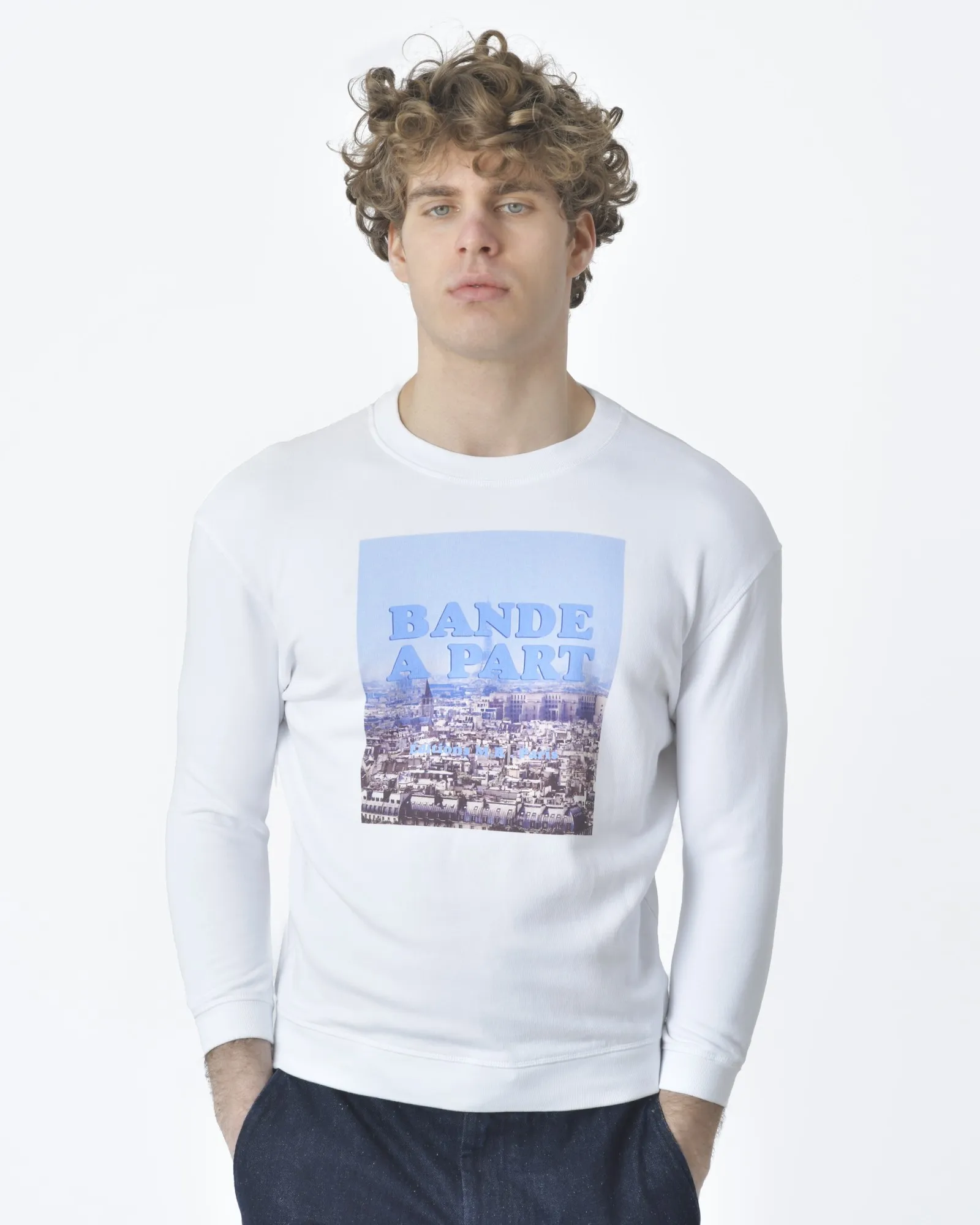 Sweat blanc  Editions M.R 