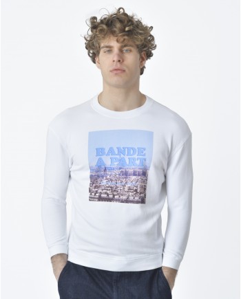 Sweat blanc  Editions M.R 