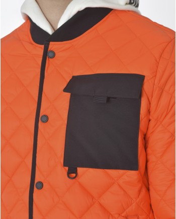 Veste matelassée orange Moose Knuckles 