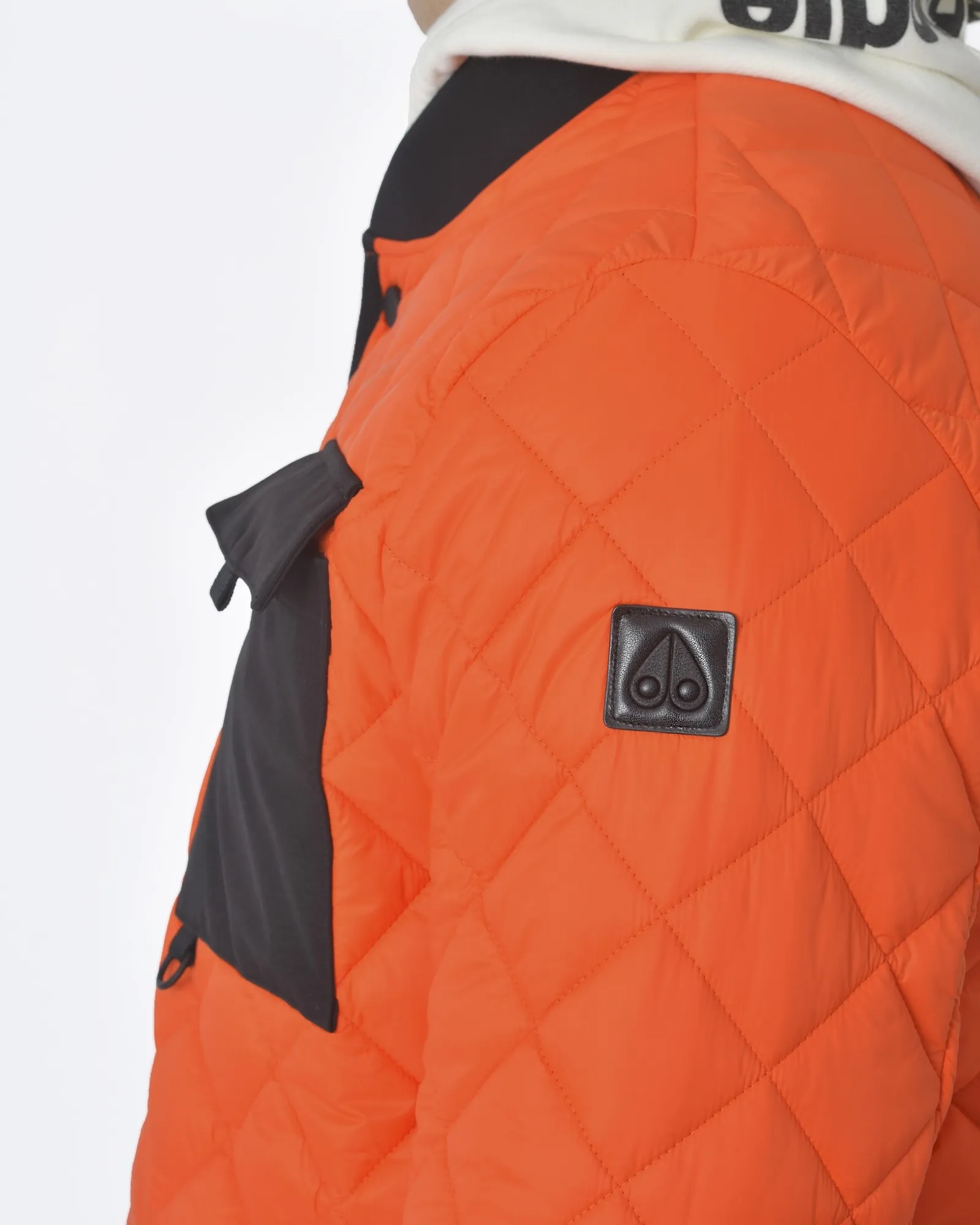 Veste matelassée orange Moose Knuckles 