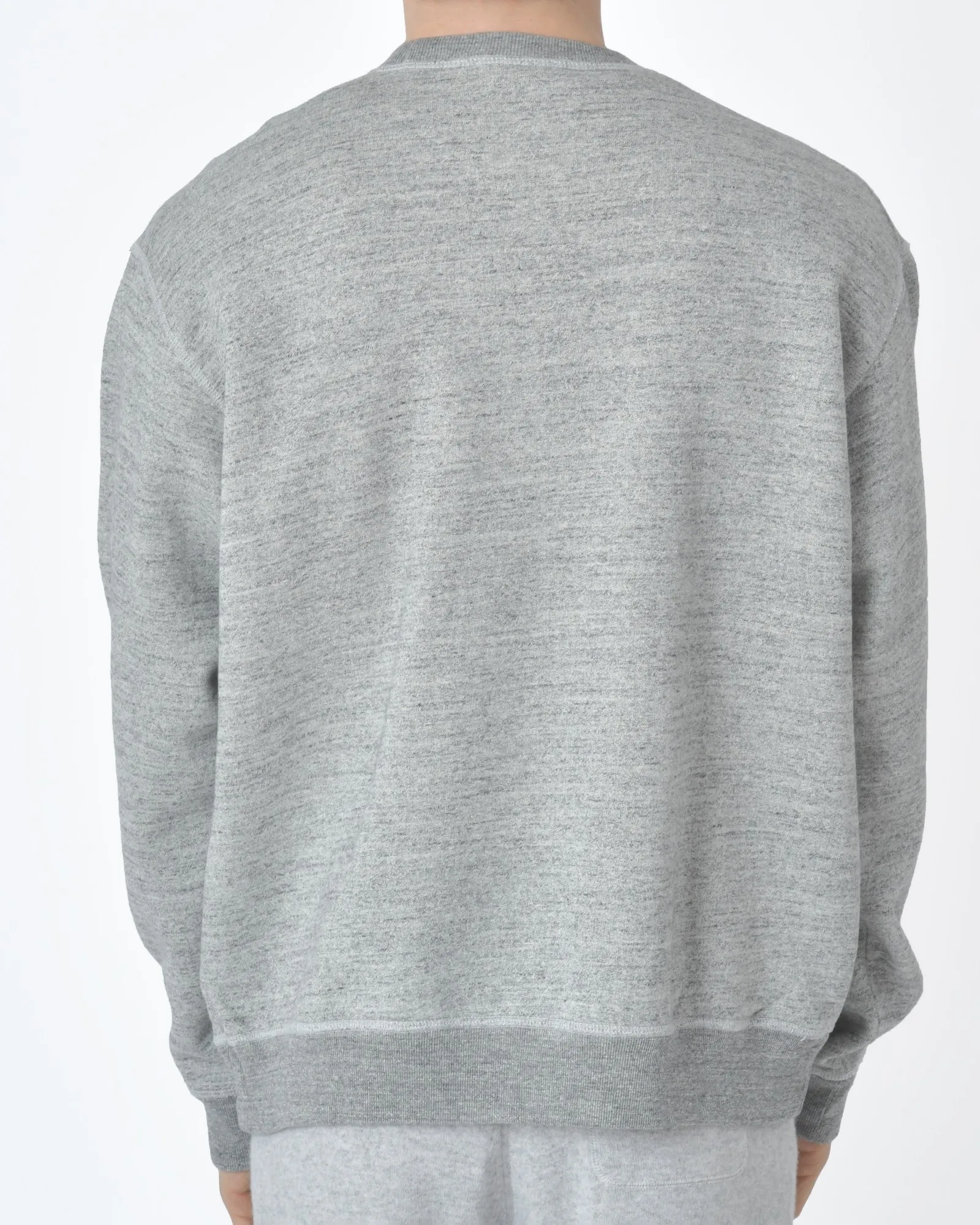 Sweat gris avec logo blanc Dsquared2 