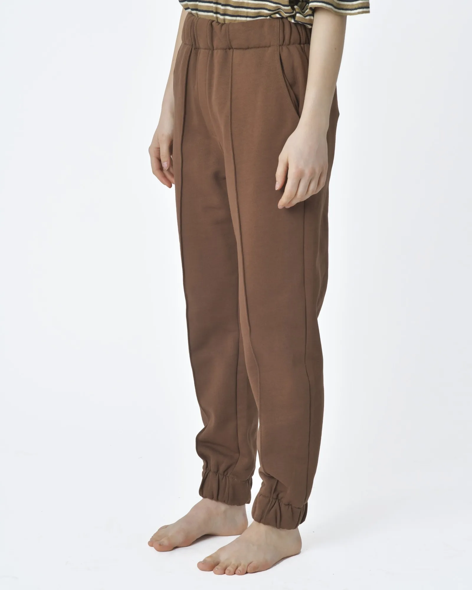 Pantalon d'ensemble marron Tela 