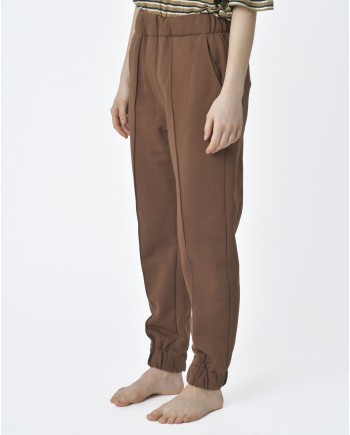 Pantalon d'ensemble marron Tela 