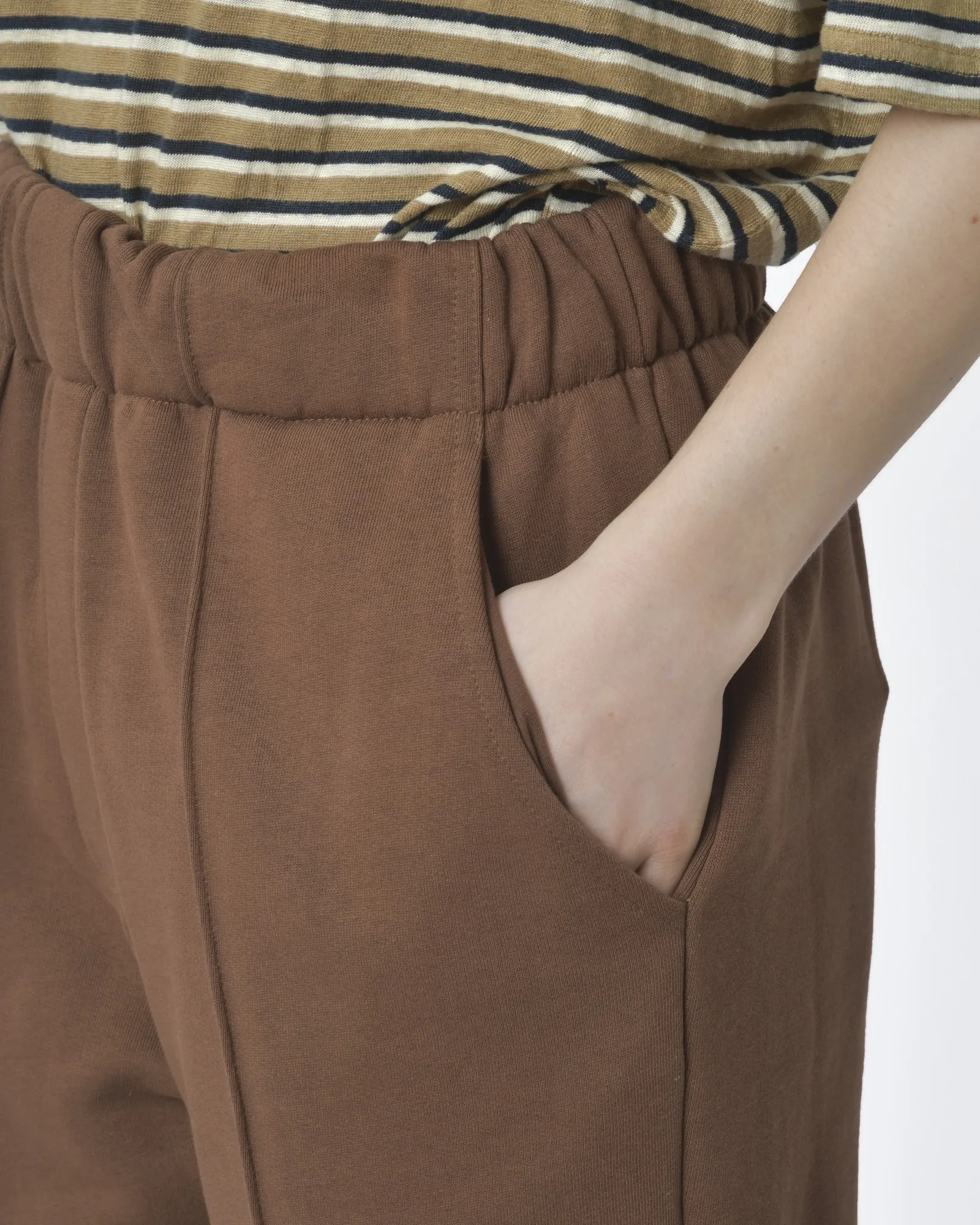 Pantalon d'ensemble marron Tela 