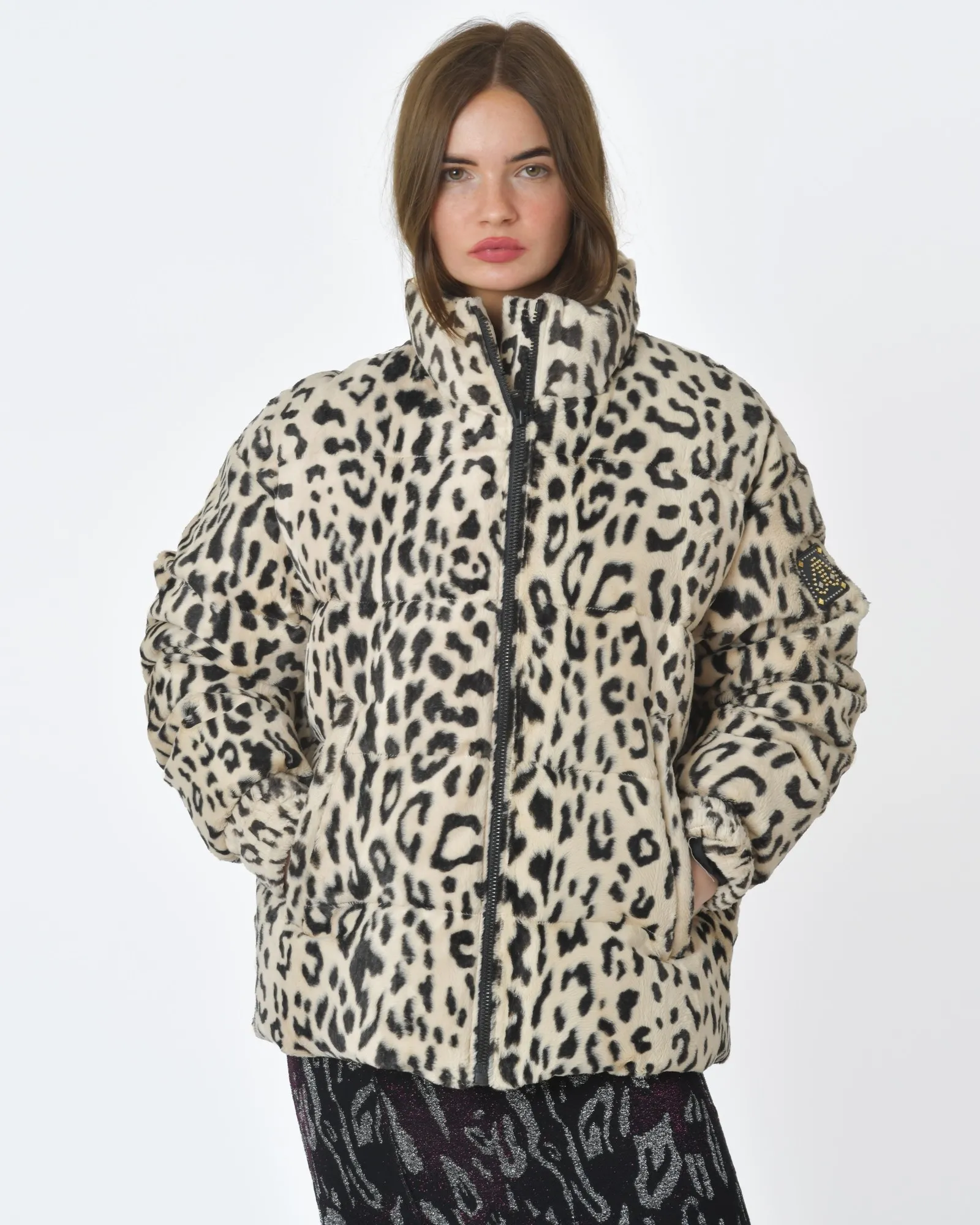 Manteau matelassé leopard Moose Knuckles 