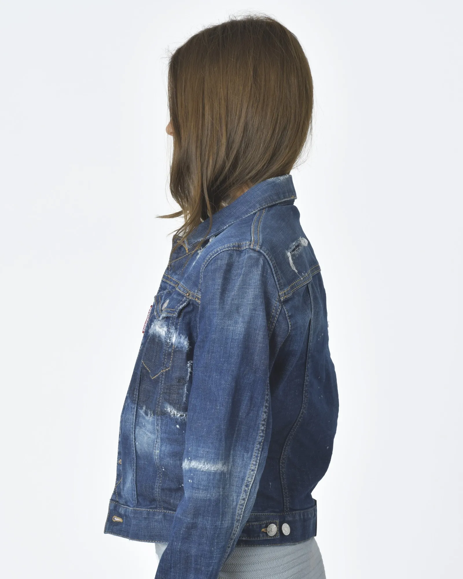 Veste jean/denim bleu Dsquared2 