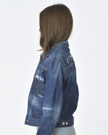 Veste jean/denim bleu Dsquared2 