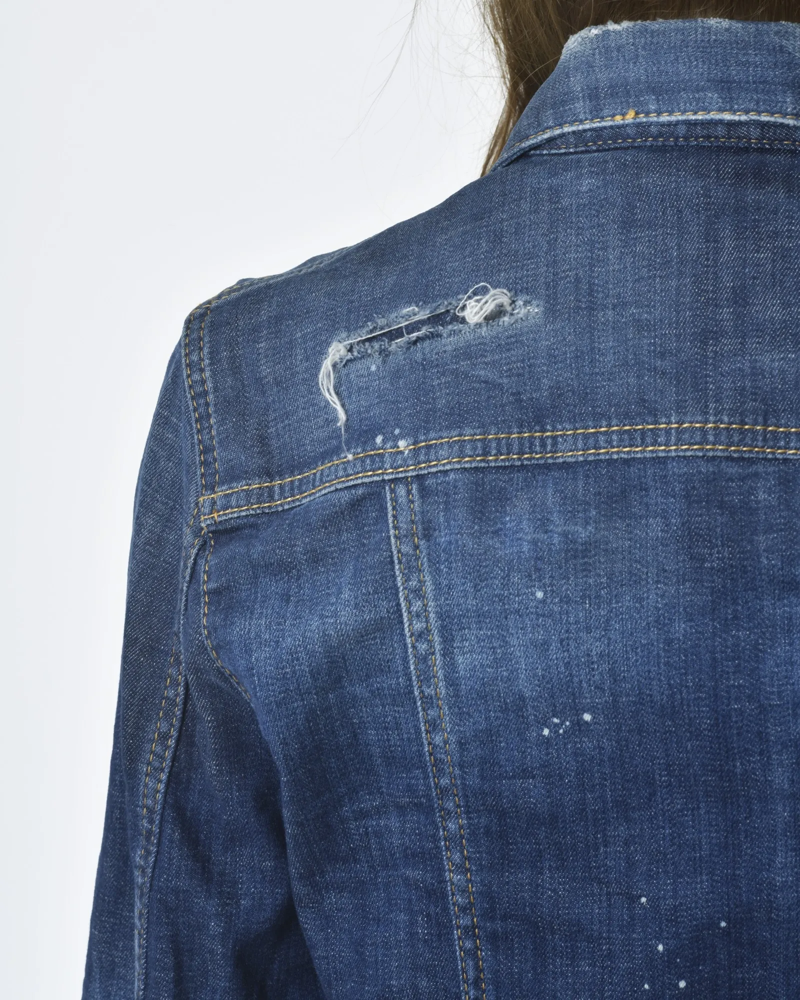 Veste jean/denim bleu Dsquared2 