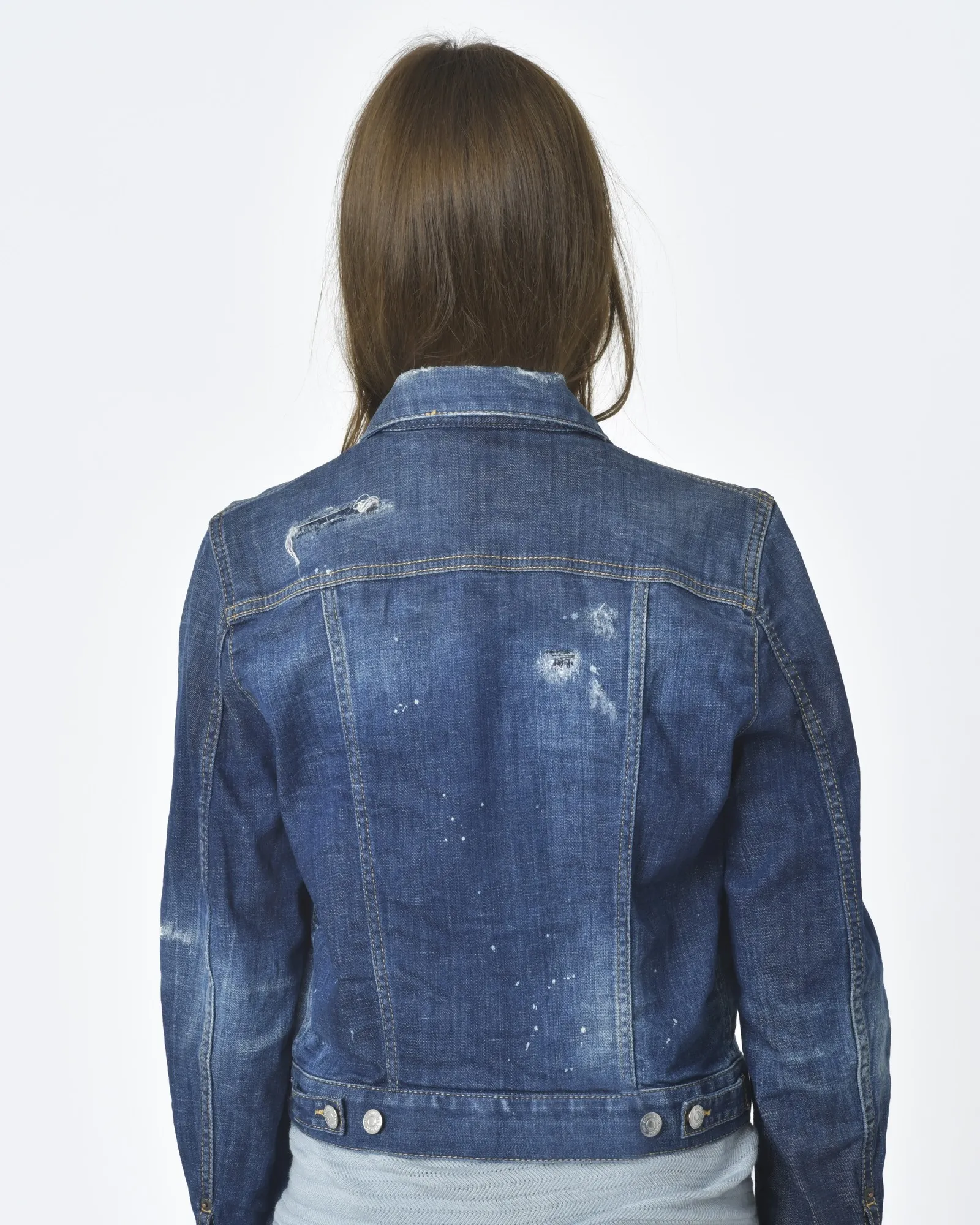 Veste jean/denim bleu Dsquared2 