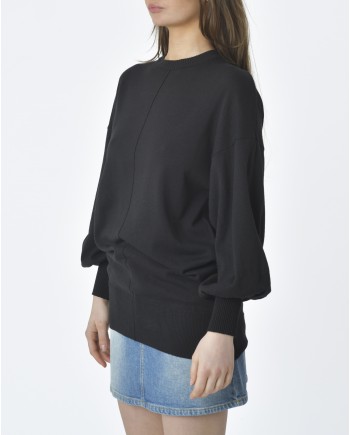 Pull noir oversize Emma White 