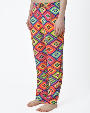 Pantalon multicolore  White Sand 