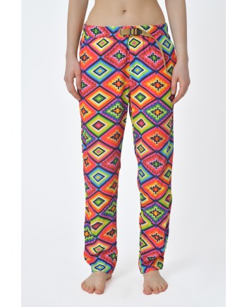 Pantalon multicolore  White Sand 