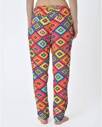 Pantalon multicolore  White Sand 