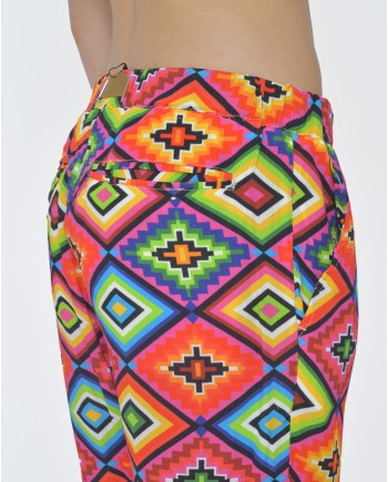 Pantalon multicolore  White Sand 