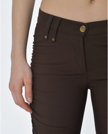 Pantalon marron  Plein Sud 