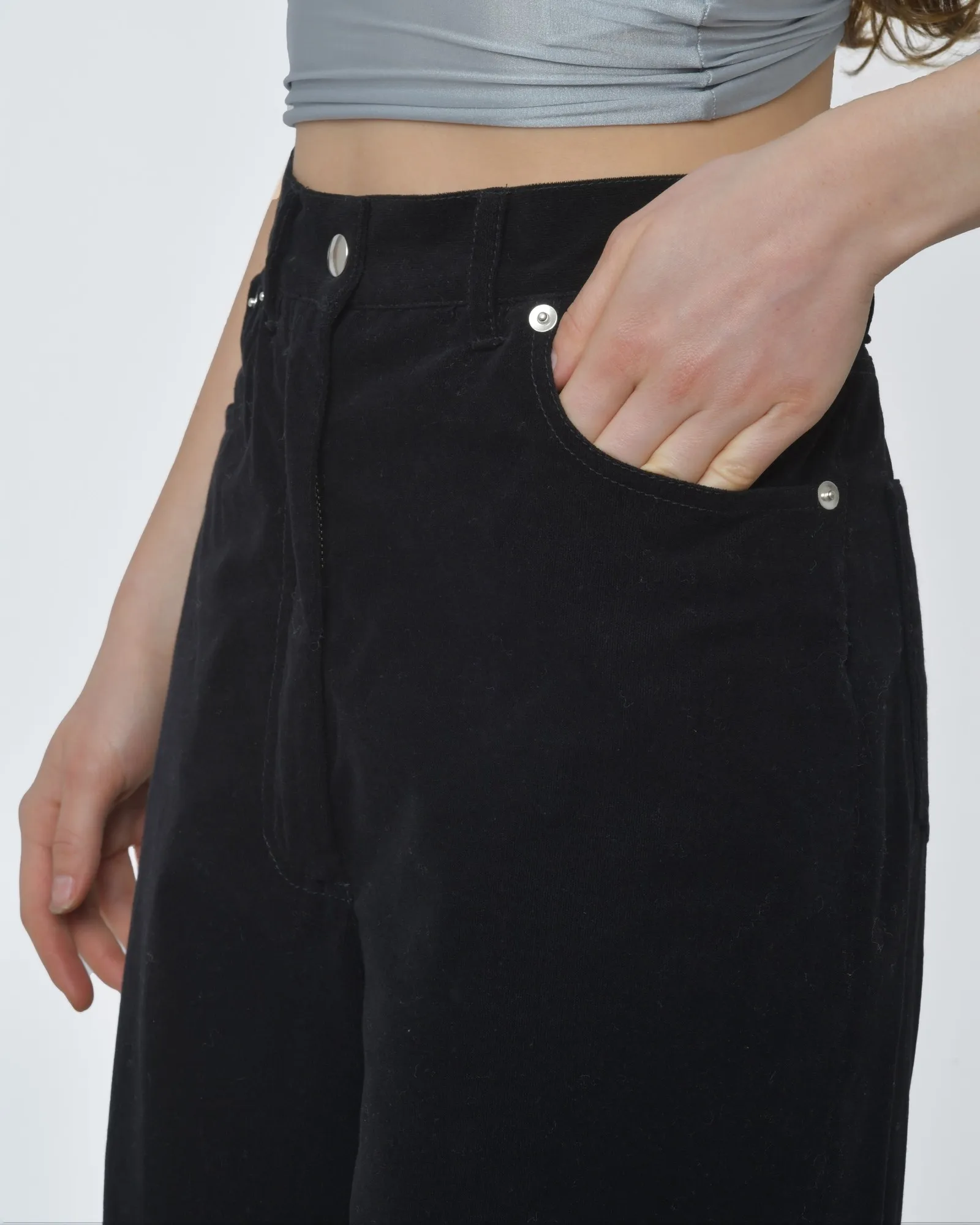 Pantalon noir Hache 