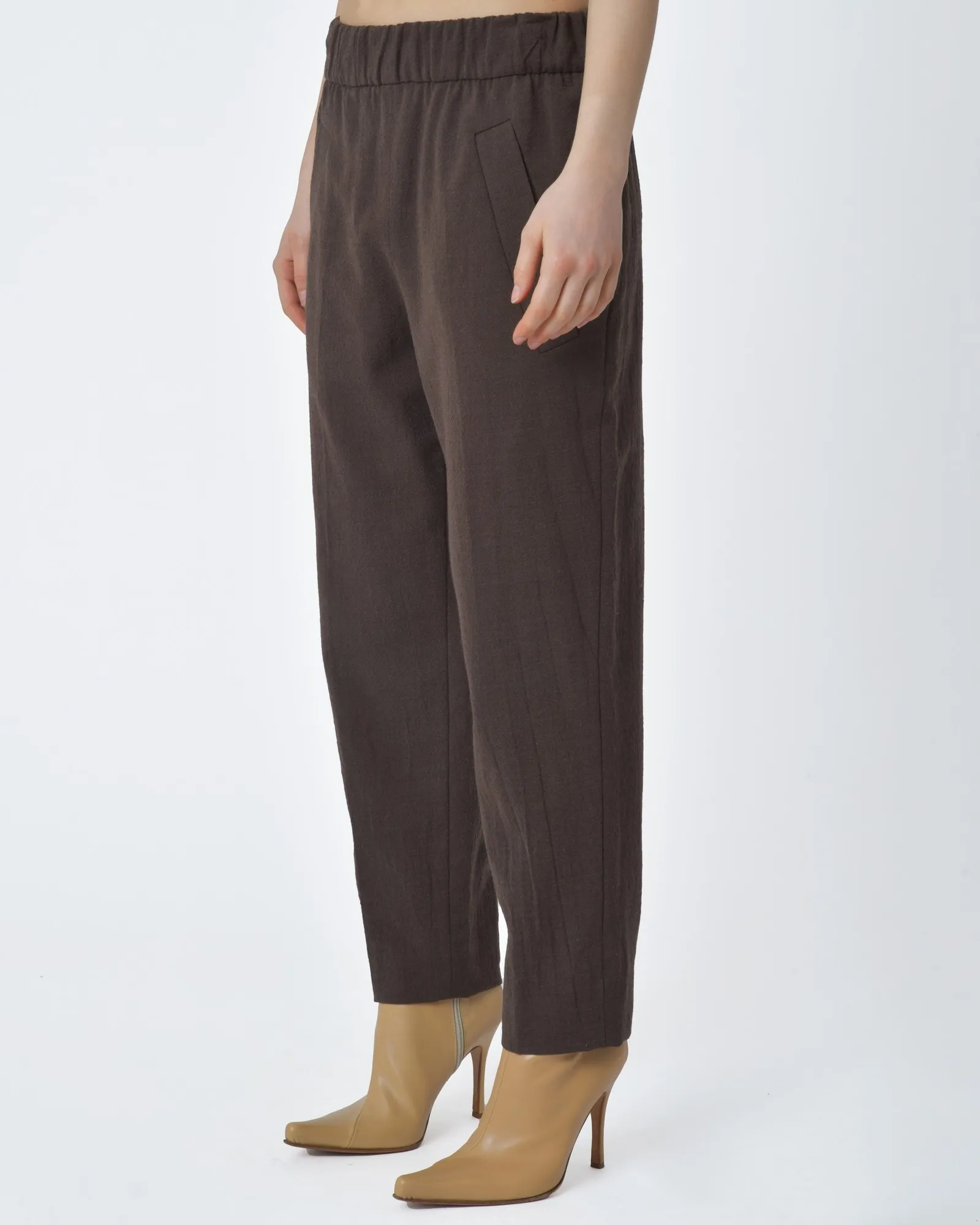 Pantalon marron Tela 