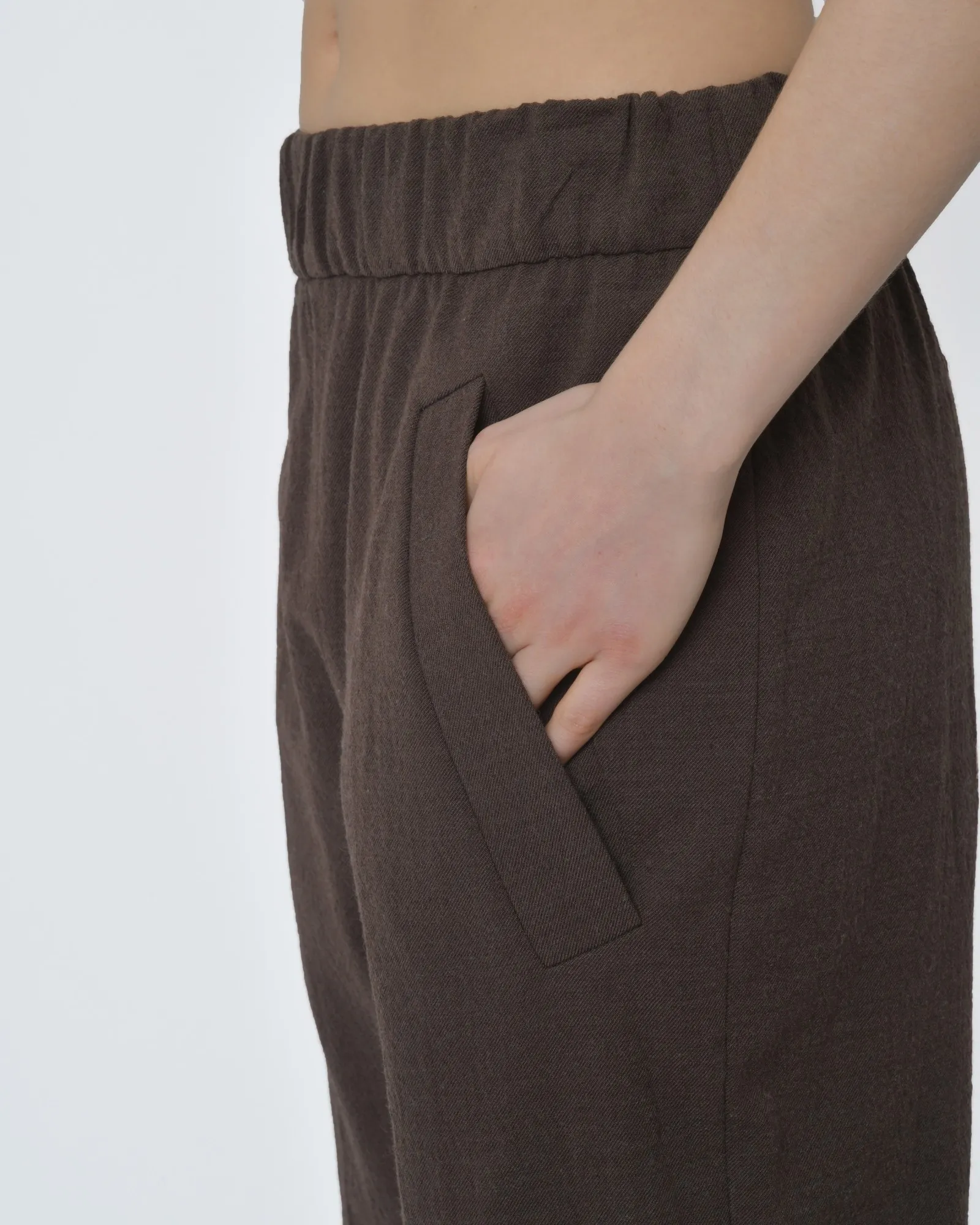 Pantalon marron Tela 