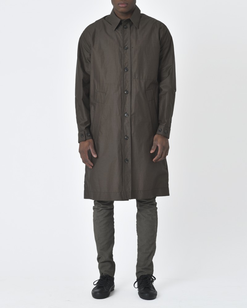 Impermeable maron T_Coat 