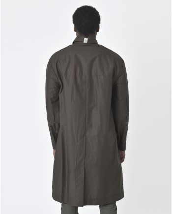 Impermeable maron T_Coat 