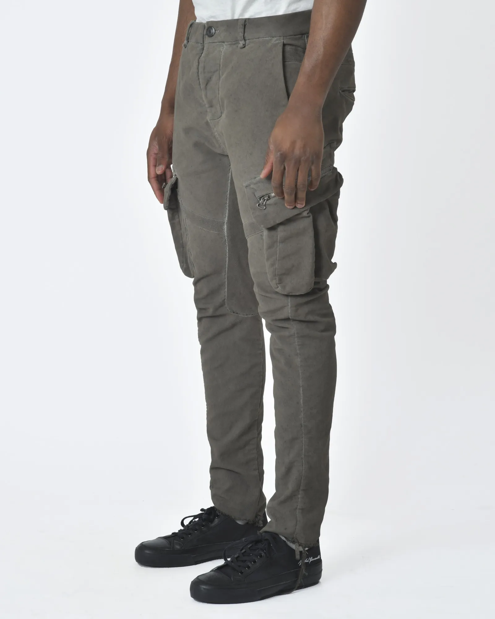 Pantalon cargo gris  Masnada 