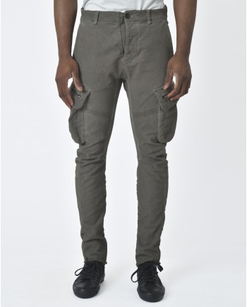 Pantalon cargo gris  Masnada 