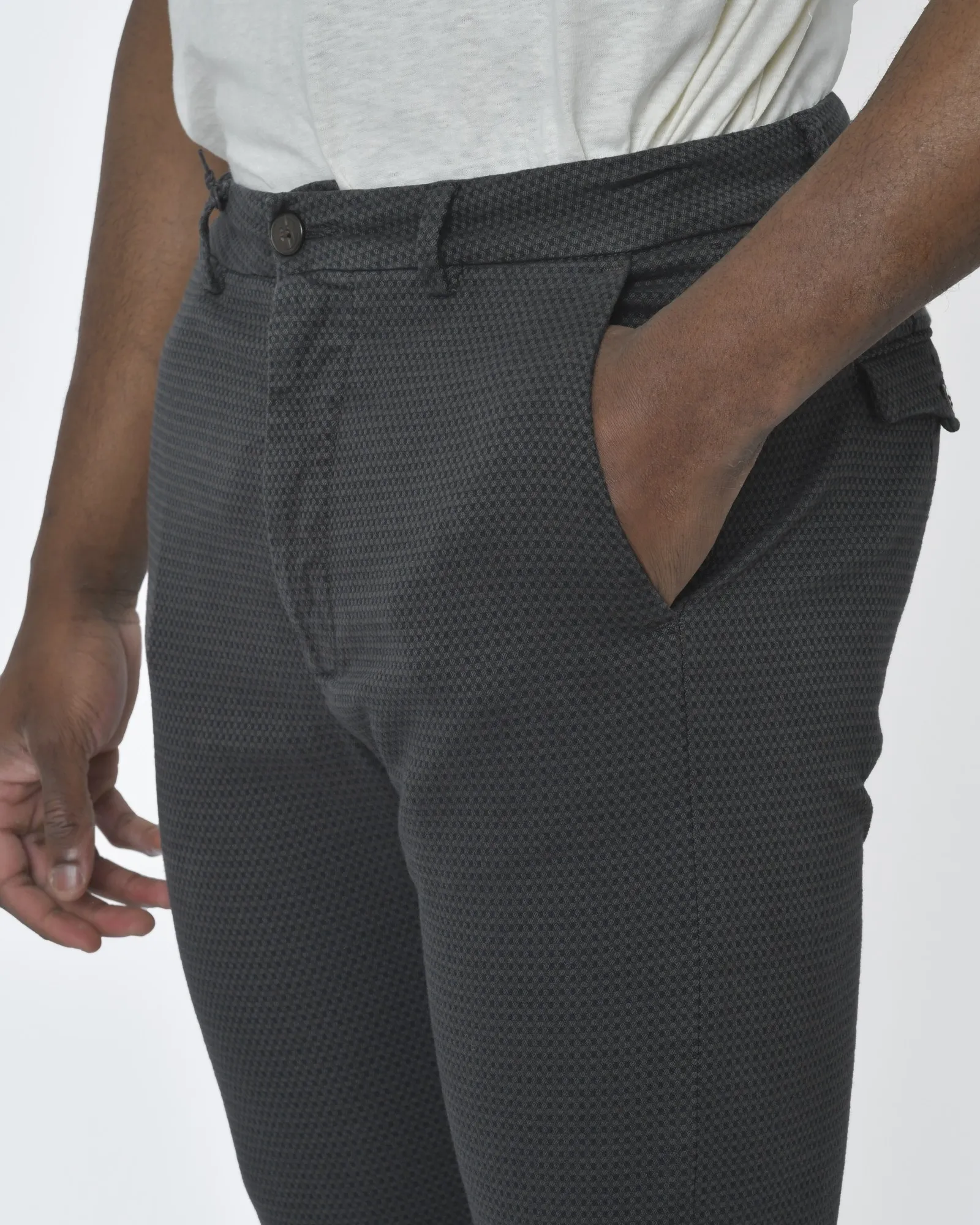 Pantalon gris True Nyc 