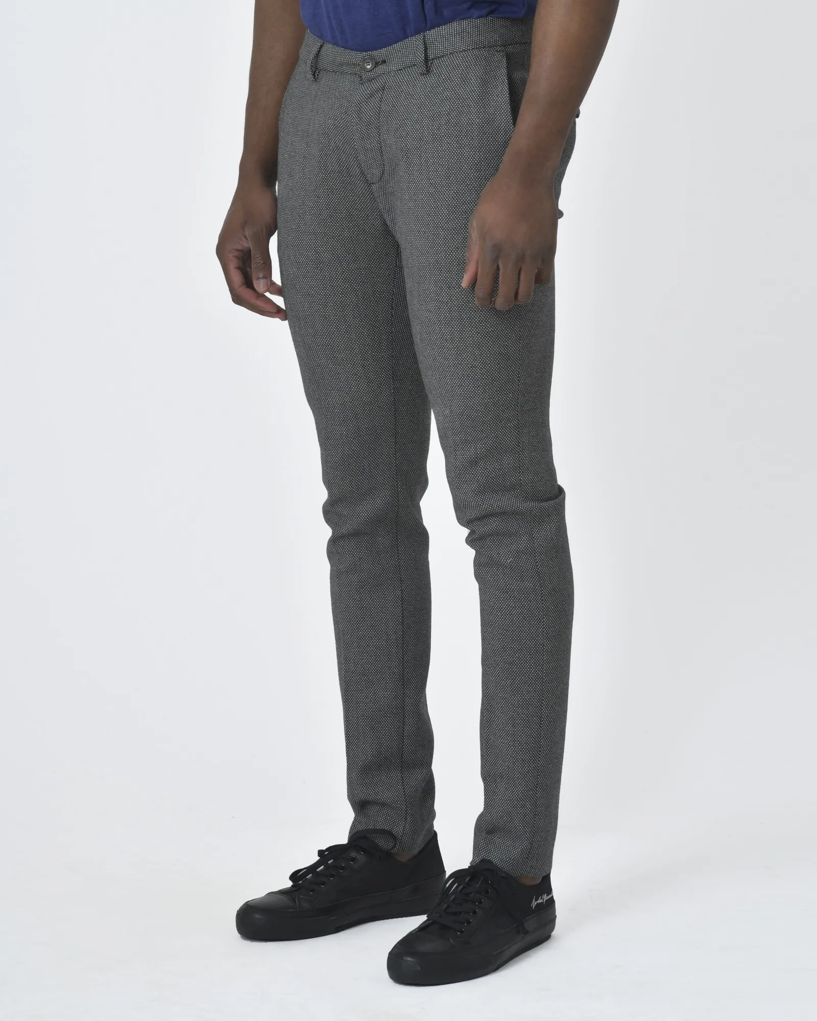 Pantalon gris chiné True Nyc 