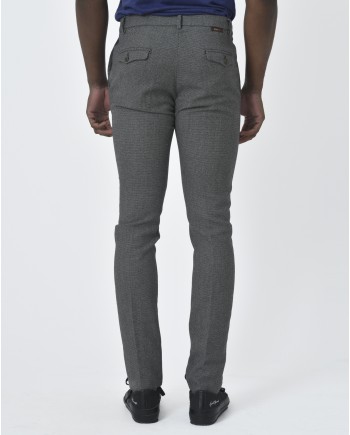 Pantalon gris chiné True Nyc 