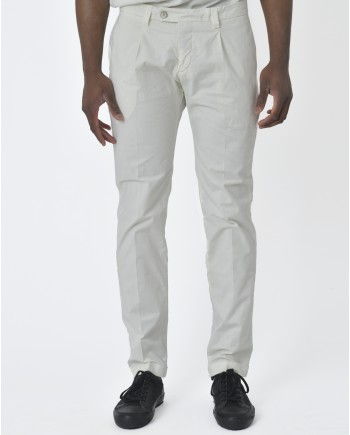 Pantalon blanc Martin Zelo 