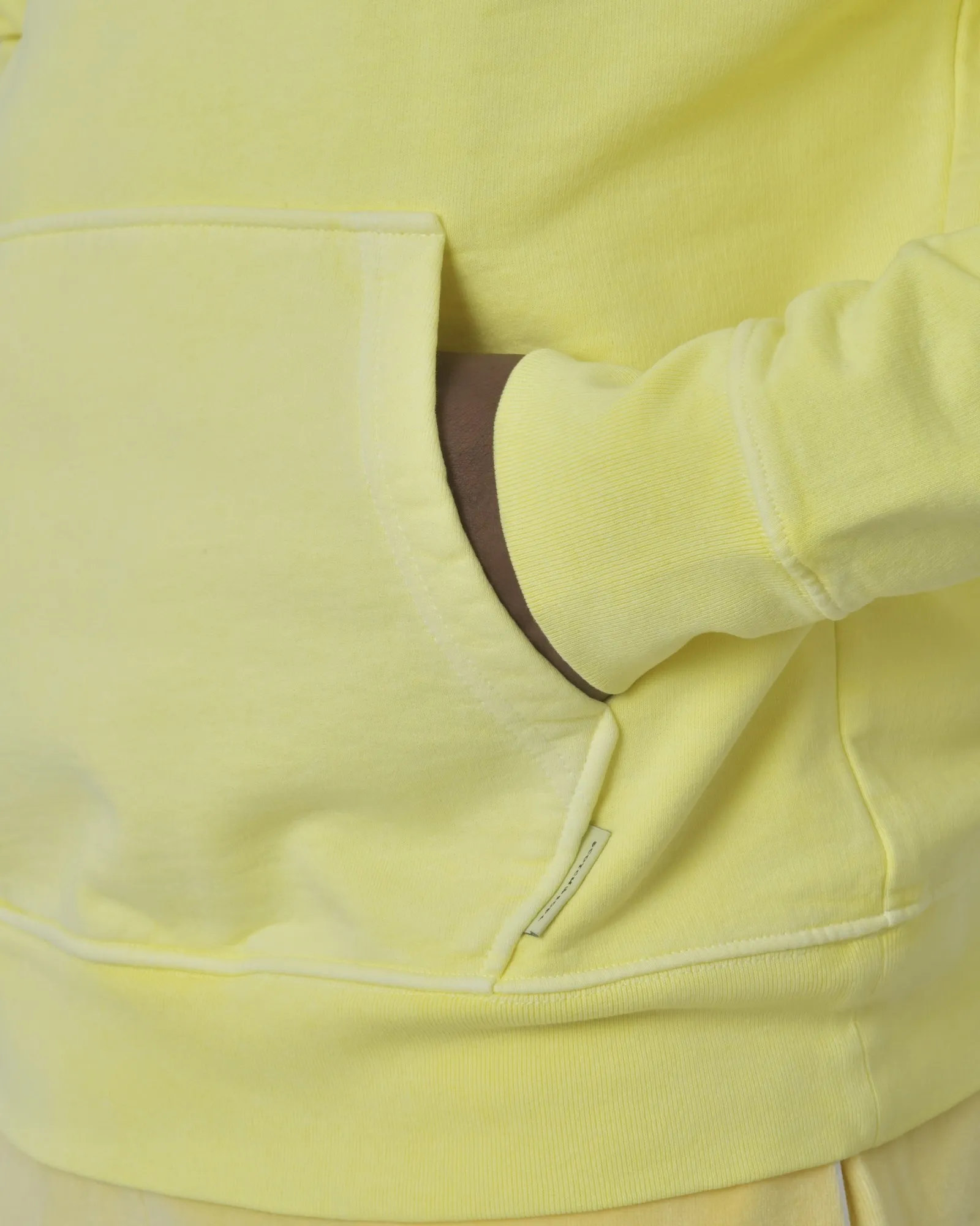 Sweat à capuche jaune Scotch & Soda 